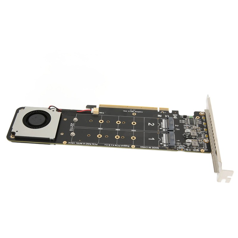 M.2 NVMe SSD Adapter Card Double Side LED Indicator High