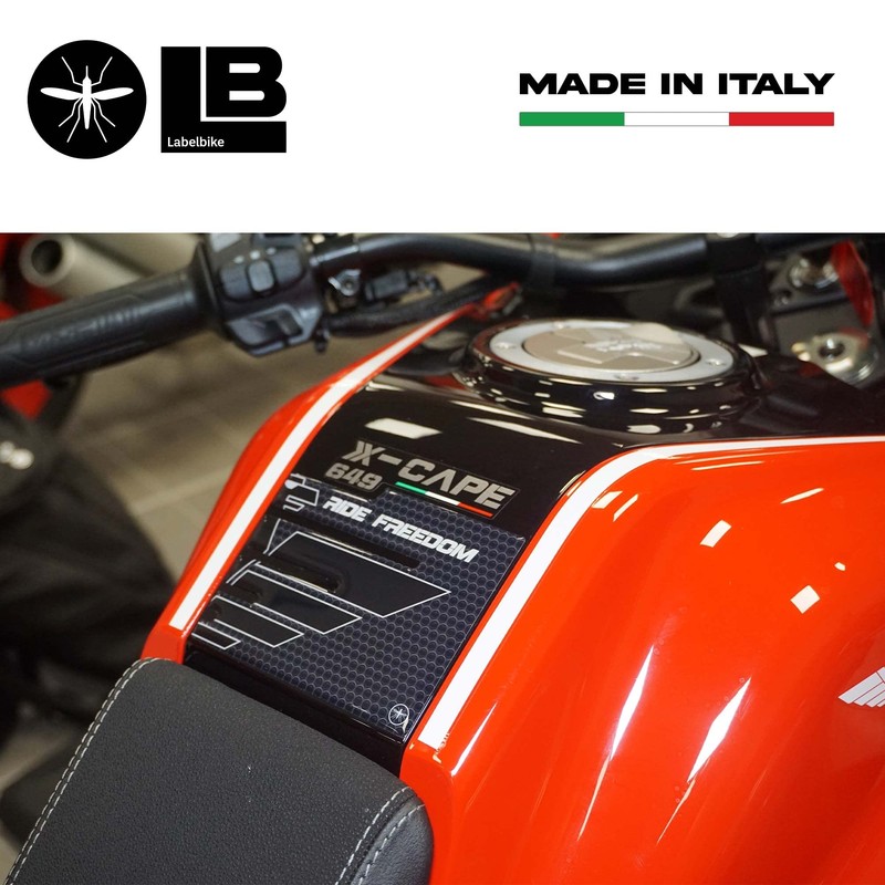 labelbike - 3D Sticker Protection Tank Pad Compatible with Moto