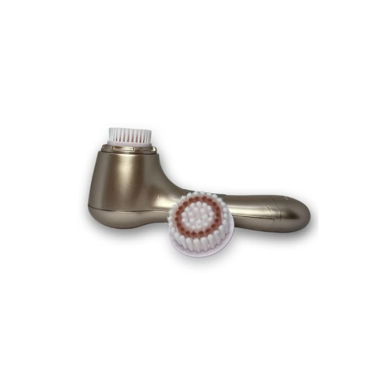 Water-Resistant Facial Cleansing Spinning Brush 2 Exfoliating Brush Heads -