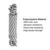 QUARKZMAN Polypropylene Rope Diamond Mesh Nylon Rope 3/8 Inch 50