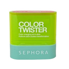 SEPHORA COLLECTION Color Twister Color Changing Oil-in-Stick for Lip + Cheek - 02 Crazy Coral - 0.29 oz / 8.5g