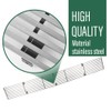 LQI Upper Chrome Billet Grille Insert Compatible with Chevy Blazer