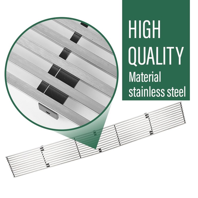 LQI Upper Chrome Billet Grille Insert Compatible with Chevy Blazer