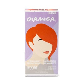 Oiamiga Tangerine Permanent Hair Colour with Natural Ingredients 120 ml
