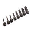 1/2" Drive Impact Socket Hex Bits | 8pc Metric Set