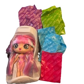 Decora Girlz  5" Sticker N Style  Fashion Dolls - 7 Dolls With 7 Mystery Items