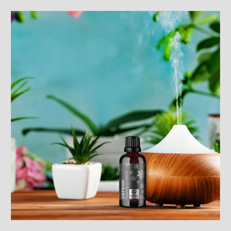 Maple Holistics Maple Holistics Essential Oil Set - Breathe Protect