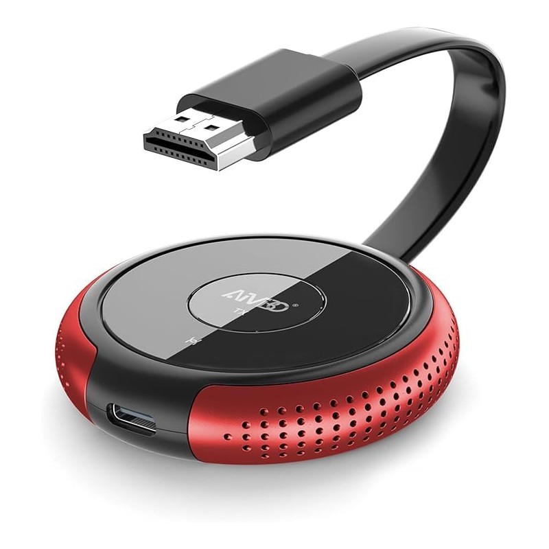 MpioLife Wireless HDMI Transmitter TX Red