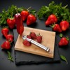 Stainless Steel Strawberry Huller and Tomato Stem Corer Tool Multi-Function