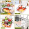 10 Pack Refrigerator Pantry Organizer Bins, Stackable Fridge Organizer Bins