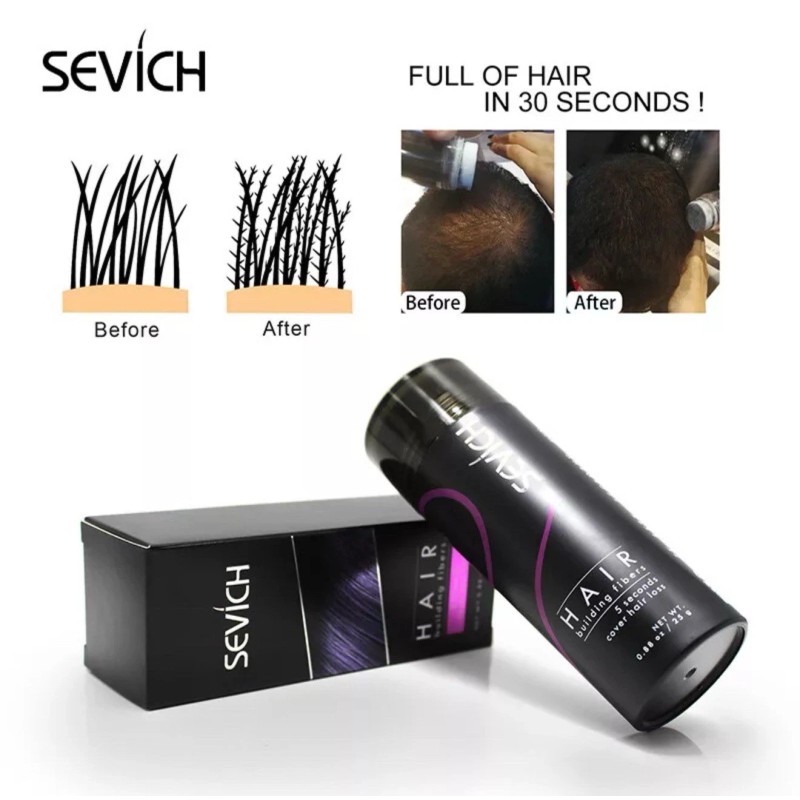 Sevich Hair Building Fiber Hair Loss Concealer Thickening Fibers Spray