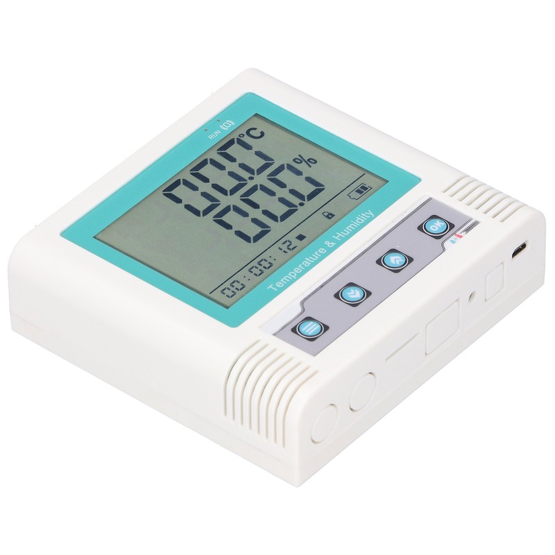 Temperature and Humidity Data Logger USB Built in Recorder LCD