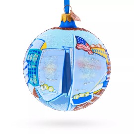 BESTPYSANKY The National WWII Museum, New Orleans, Louisiana, USA Gl... as Ornament 4 Inches