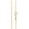 Avesano Anchor chain 24 carat gold-plated for women in 925