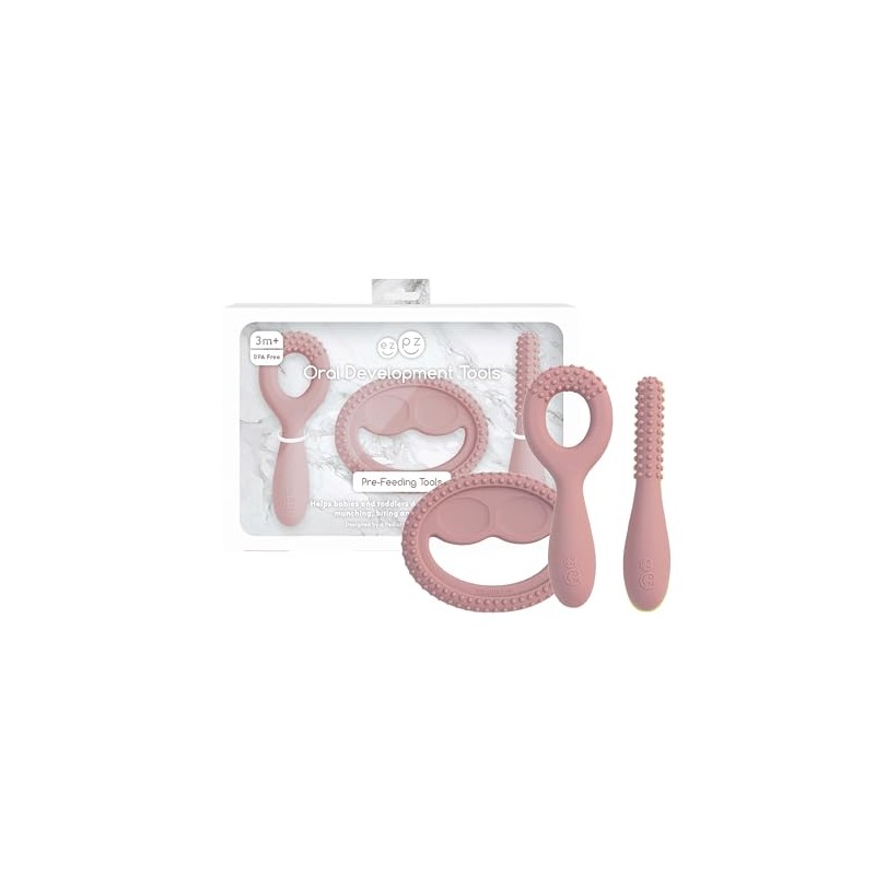 Set De 3 Herramientas De Desarrollo Oral De Ezpz Color