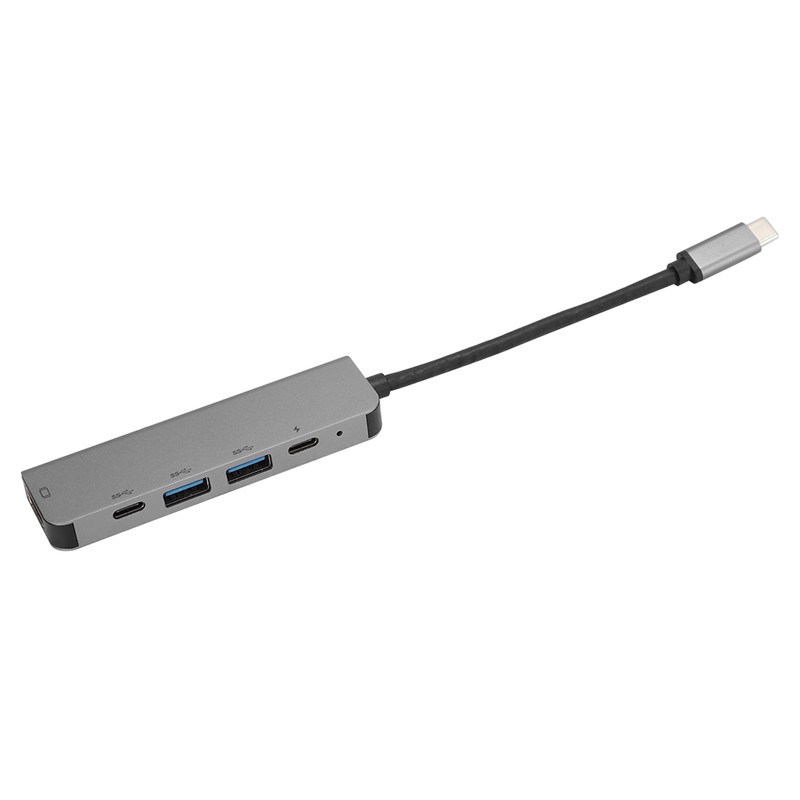 5in1 USBC to TypeC 3 USB 3.0 Hub HDMI Ethernet