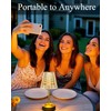 Gold Cordless Table Lamp Rechargeable,5000mAh Battery Operated Lamps,Mini Small Crystal
