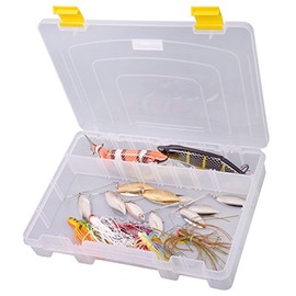 Spro Tackle Box 28 x 20 x 4.5 cm – Fishing Box for Wobblers and Rubber Fish, Artificial Bait Box, Tackle Box, Fishing Box