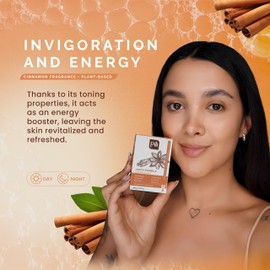 Pili Natural Cinnamon Soap Bars (3 Pack). Face and Body Soap Bars for Women, Men, Teens and All Skin Types. Jabón de Canela. 3.5 oz each.