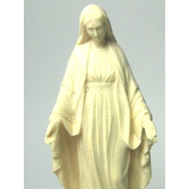 Founded 100 Years berkians Brand Virgin Mary Statue Our Lady Immaculate Conception of Solid Wood Nr 7 cm Tall Mini berkians Warranty [Italy]