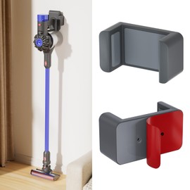 Vacuum Cleanner Wall mount Stand for V7 V8 Storage Holder Compatible for V7 V8 Vacuum Cleaner Bracket Wall Mount Support Organizer (Grey, V7 V8)
