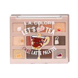 L.A. COLORS Let's Talk Tea Eyeshadow, Chai Latte CES434