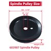 GELASKA 2 Pack 604214 Spindle Assembly with 603987 Spindle Pulley