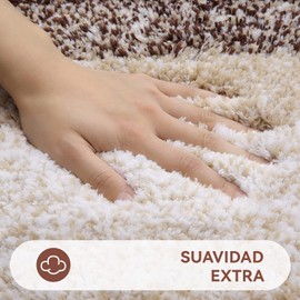BIMOZY Tapete de Baño Alfombra Antideslizante,Tapete para Piso Lavable a Máquina con Microfibras Suaves Absorbentes de Agua,Baño de Felpa Gruesa,Tapete Absorbente para Baño,Cocina,Salón