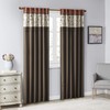 Madison Park Serene Embroidered Light Filtering Treatment Curtain Rod Pocket/Back