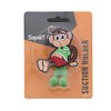 SandT Collection Monkey Suction Toothbrush Holder for Mirror Wall -