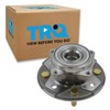 TRQ Front Wheel Bearing & Hub Assembly with ABS Sensor