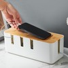 Cable Box - Cable Hiding Box - Wooden Cover Cord