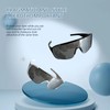 Cycling Sunglasses for Men and Women, Lightweight Mirrored Sports Glasses