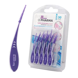 Rubber Interdental Brushes · Pack of 30 · With a Conical and Wireless Design · Effective with Braces · Daily Care and Hygiene