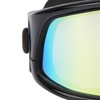 Electroplated Large Frame Swim Goggles Anti Fog Silicone Swimming High