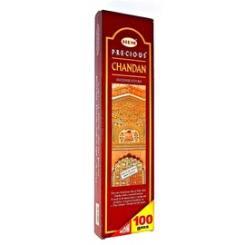 Hem Incense Sticks - Sandalwood (Chandan) - Box of 100 Sticks