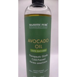 Majestic Pure Avocado Oil Therapeutic Grade 16 oz Skin|Hair|Nails|Scalp