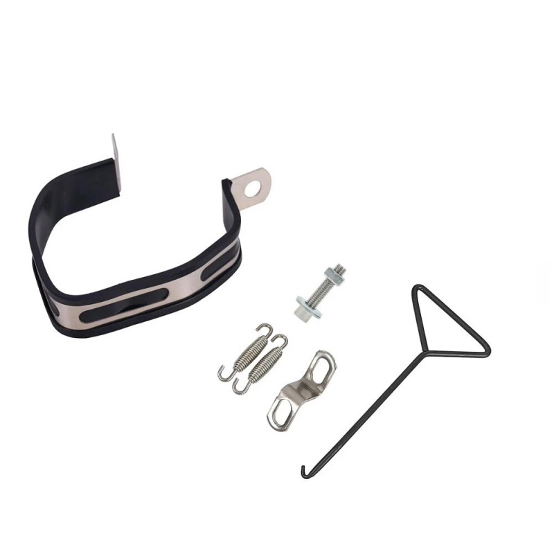 Unbranded Low Mount Exhaust System Headers Muffler Pipe For Honda