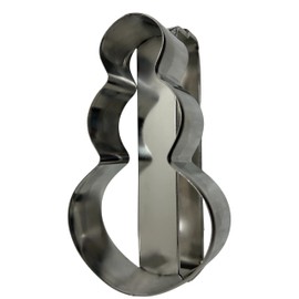 Snowman Donut Cutter, Heavy Duty 304 Stainless Steel, 5 Inches Tall