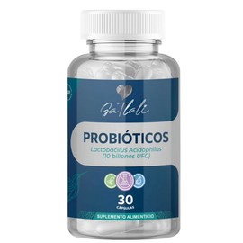 Lactobacilos Probiótico Para Mujeres Capsulas Vegana 30 500mg Ga Tlali 10 Billones Probiotico Beneficios - Inulina de Agave - Apoyo Digestión, Restauración de la Flora Intestinal - Lactobacilos Acidofilos