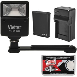 Essentials Bundle for Nikon Coolpix B700, P600 with EN-EL23 Battery + Charger + Flash & Bracket + Kit