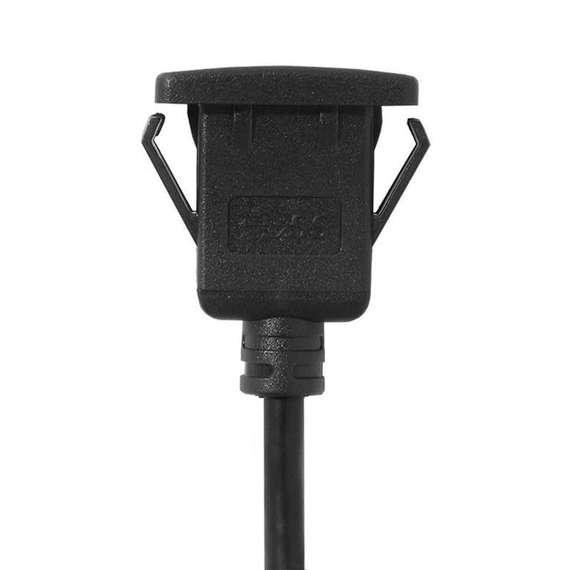 Nicear USB 3.0 Dashboard Kabel Installation Buchse Adapter Anschluss Verlängerung