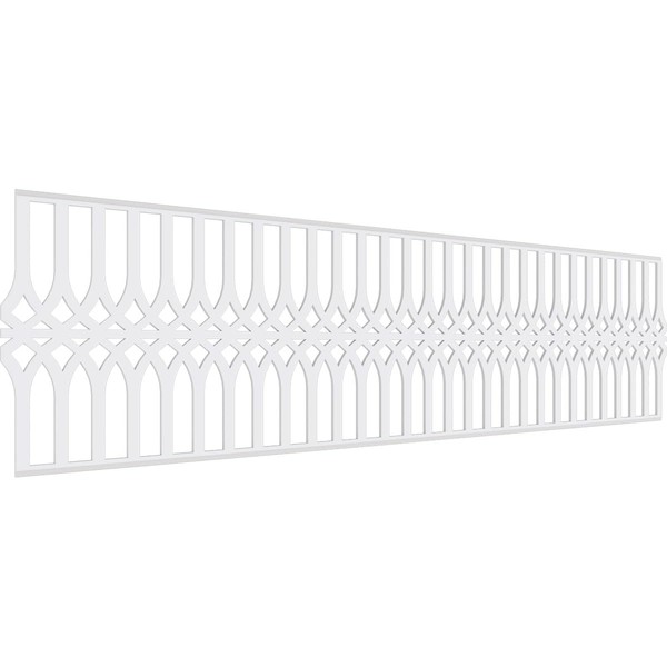 Ekena Millwork WPKP12X01X47CRP Wainscot Paneling, White
