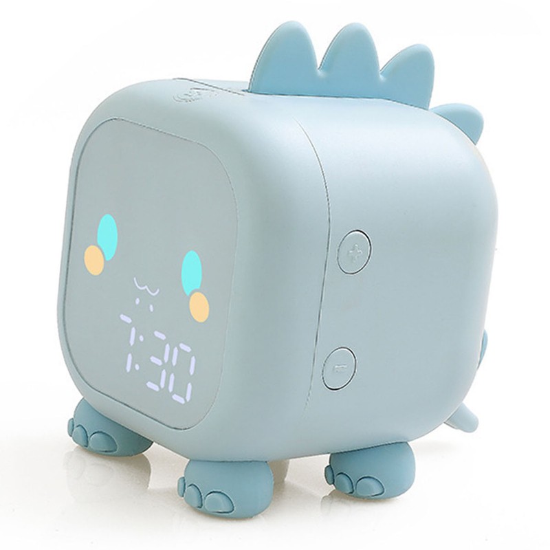 Digital Clock Intelligent Cute Fun Dragon LED Silicone Cartoon Bedside