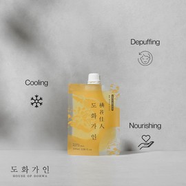 House of Dohwa, Mung Bean Wash Off Facial Mask | Domestically Harvested Ingredients, Sebum Control | Product of Korea - 3.38 fl. Oz