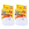 Iris Ohyama JTP-60 Furniture Fall Prevention Plates, Set of 2,