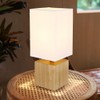 Globo LED Table Lamp Dimmable with Remote Control Wooden Lamp
