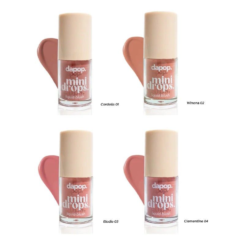 Rubor Líquido Multiusos Mini Drops Dapop