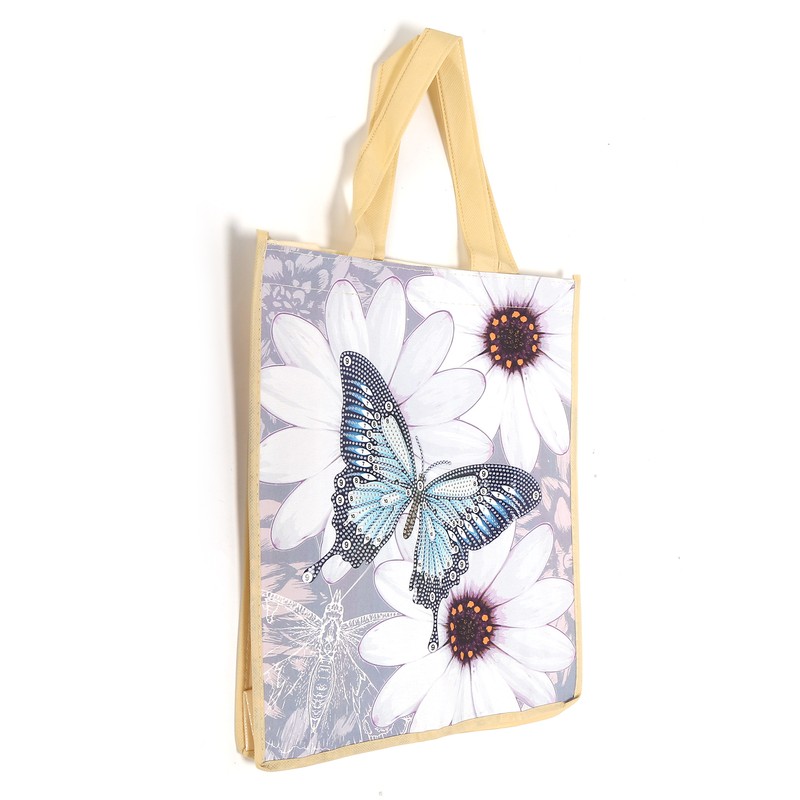 Diamond Painting Shopping Bag Reusable with Handles DIY Foldable Tote