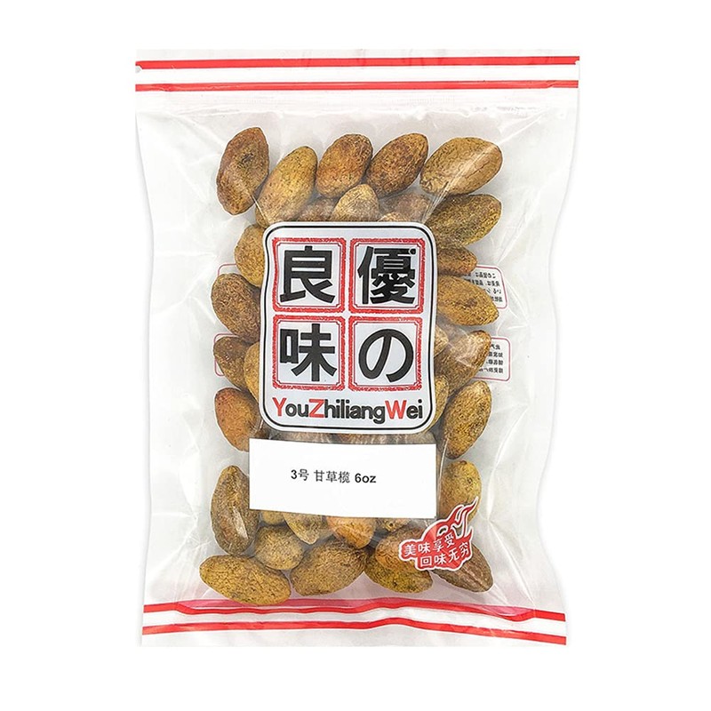 Olive Office Snacks 9 licorice olives candied dried fruit 6oz/170g